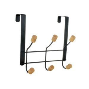 Μεταλλική κρεμάστρα πόρτας 3 θέσεων - 57881