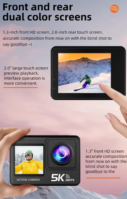 Action camera - V5 - 812839 - Image 3