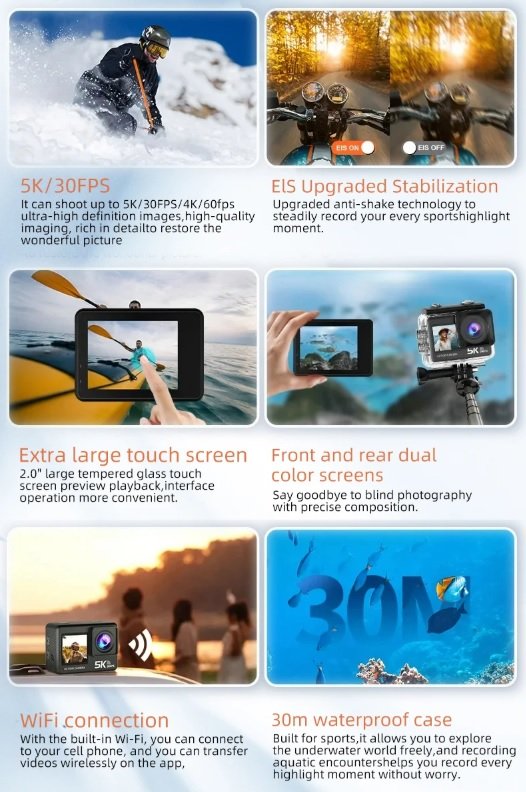 Action camera - V5 - 812839 - Image 4