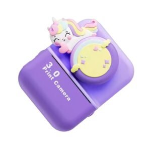 Παιδική Instant φωτογραφική μηχανή με εκτυπωτή - D3 - 851548 - Purple
