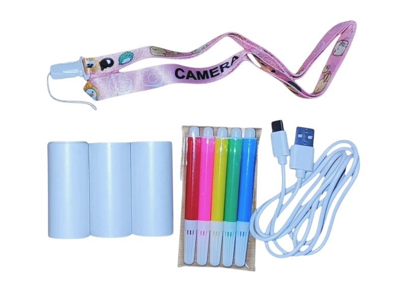 Παιδική Instant φωτογραφική μηχανή με εκτυπωτή - D3 - 851548 - Brown - Image 5