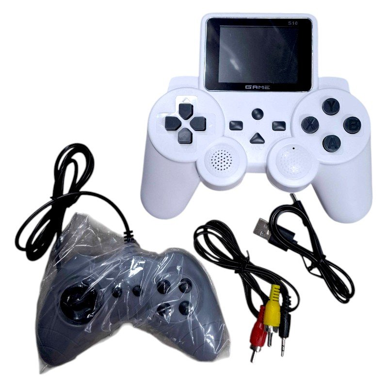 Φορητή κονσόλα παιχνιδιών με 2ο χειριστήριο - S10 - 810460 - White - Image 4