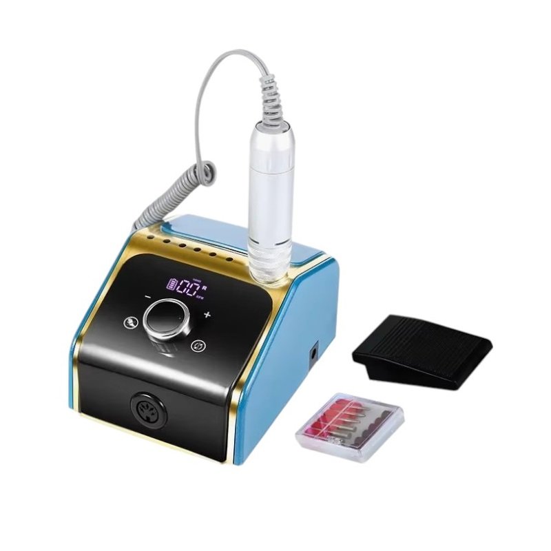 Ηλεκτρικός τροχός μανικιούρ-πεντικιούρ - VKN-BQ758 - 581610 - Blue