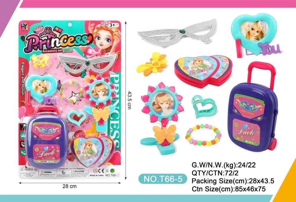 Παιδικό σετ ομορφιάς με βαλιτσάκι - T66-5 - 215169 - Image 3