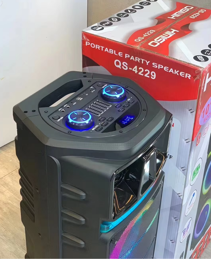 Φορητό ηχείο subwoofer με μικρόφωνο Karaoke - QS-4229 - 813140 - Image 3