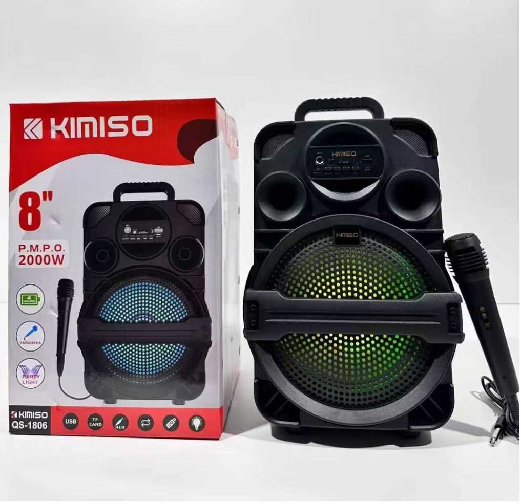 Φορητό ηχείο subwoofer με μικρόφωνο Karaoke - QS-1806 - 813065 - Image 3