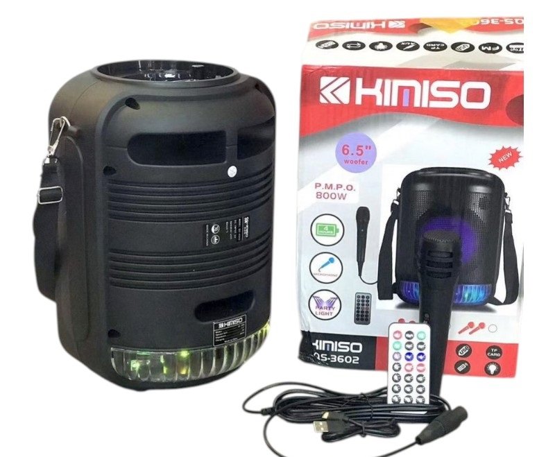 Φορητό ηχείο subwoofer με μικρόφωνο Karaoke - QS-3602 - 813041 - Image 4
