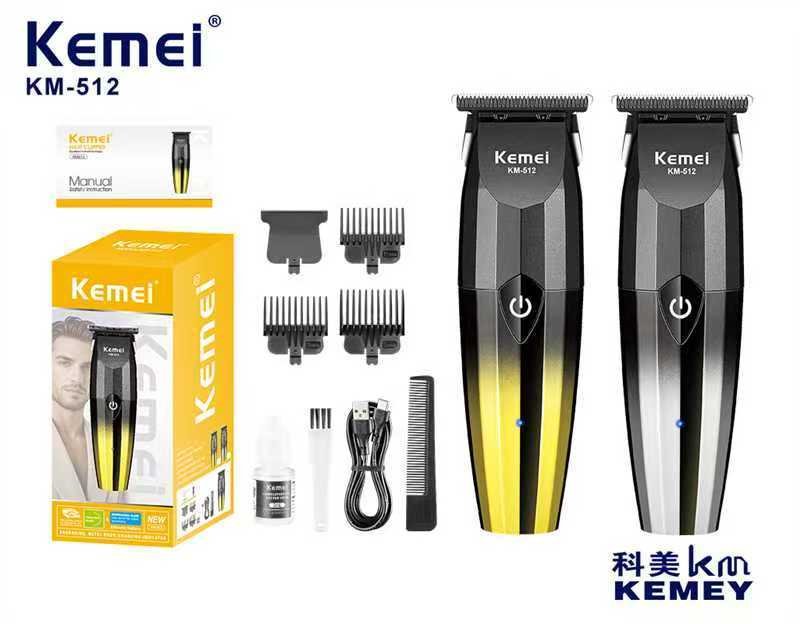 Κουρευτική μηχανή - KM-512 - Kemei - Silver - Image 5