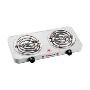 Φορητή ηλεκτρική εστία διπλή Jamaky JMK7012U σε λειτουργία