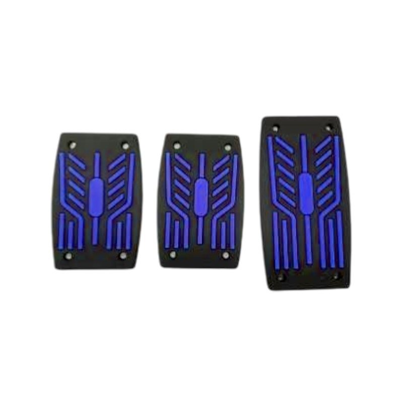 Διακοσμητικά καλύμματα πεντάλ αυτοκινήτου R-G31113-3 μπλε