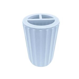 Θήκες οδοντόβουρτσας πλαστικές σε σετ 5Χ - Light Blue - 21668