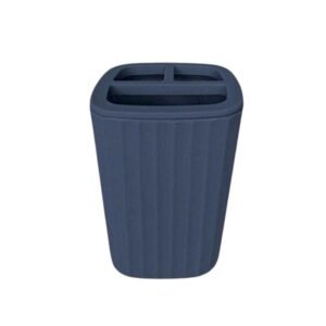 Θήκες οδοντόβουρτσας πλαστικές σε σετ 5Χ - Blue - 21710