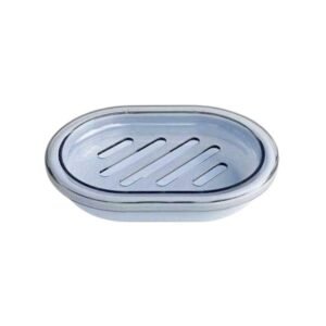 Σαπουνοθήκες μπάνιου πλαστικές σε σετ 9Χ - Light Blue - 21694