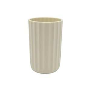 Θήκες οδοντόβουρτσας πλαστικές σε σετ 5Χ - Beige - 21561