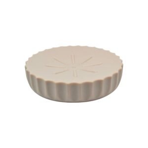 Σαπουνοθήκες μπάνιου πλαστικές σε σετ 9Χ - Beige - 21562