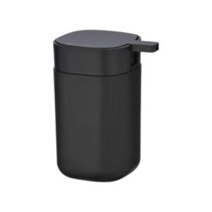 Θήκες κρεμοσάπουνου Dispenser πλαστικές σε σετ 5Χ - Black - 21769