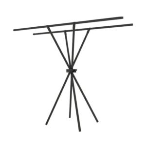 Κρεμάστρα δαπέδου & απλώστρα ρούχων - YH9912A - 114296 - Black