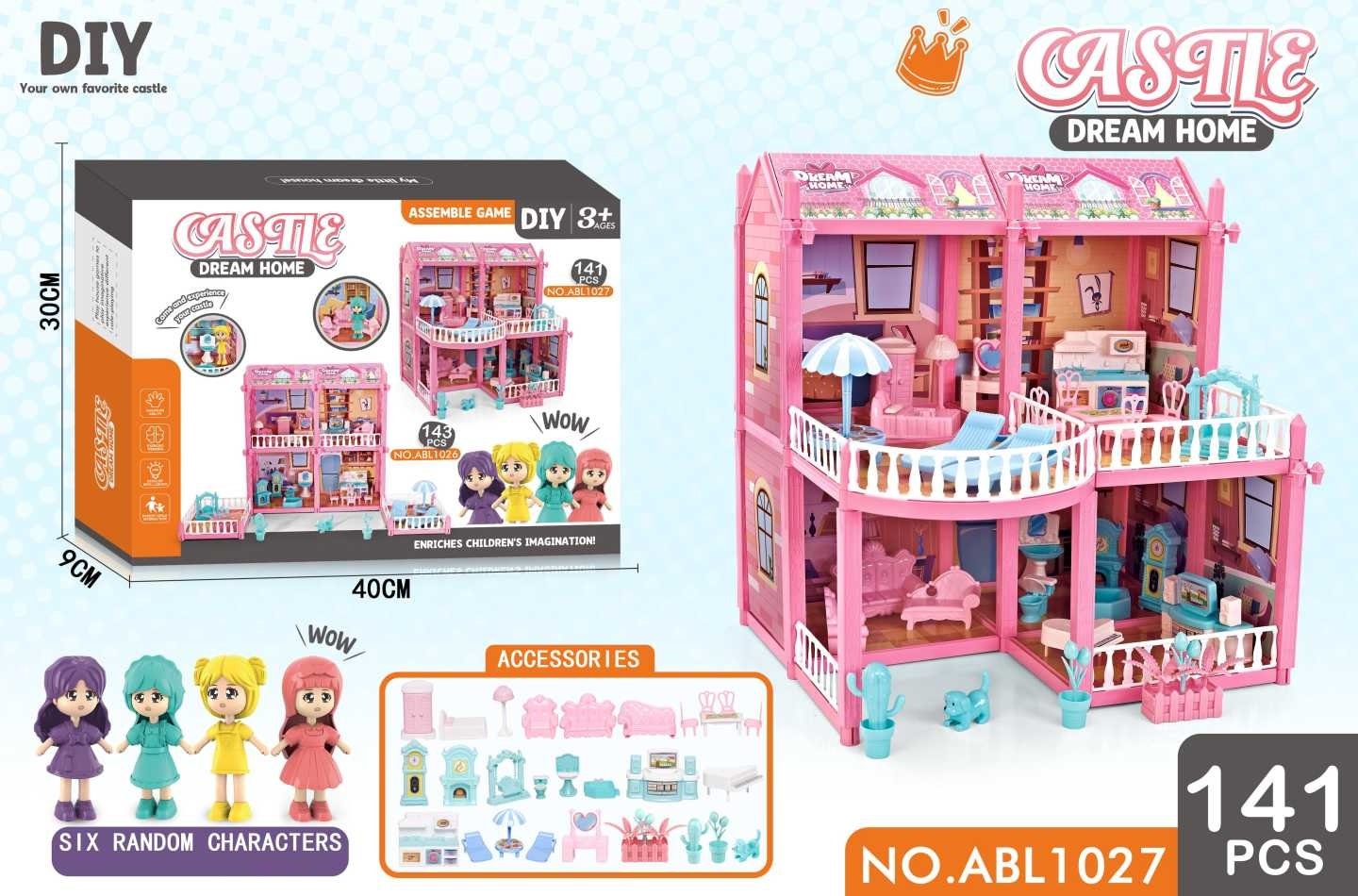 Κουκλόσπιτο DIY - Dream Home - ABL-1033 - 141pcs - 211226 - Image 3