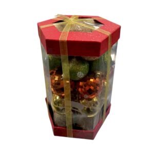 Σετ Χριστουγεννιάτικες μπάλες - 35pcs - 023903