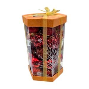 Σετ Χριστουγεννιάτικες μπάλες - 30pcs - 23859