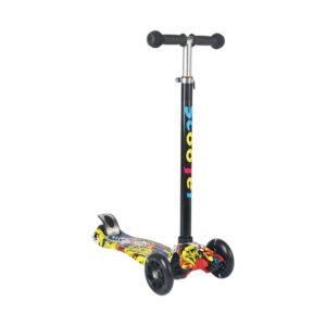 Παιδικό πατίνι τρίκυκλο - NLD-606 - 630116 - Black/Colorful