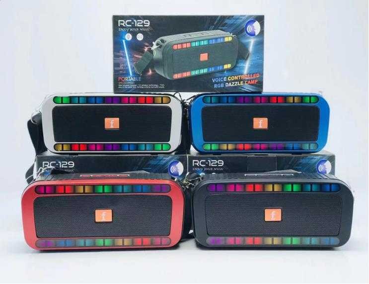 Ασύρματο ηχείο Bluetooth - RC-129 - 884096 - Black - Image 3