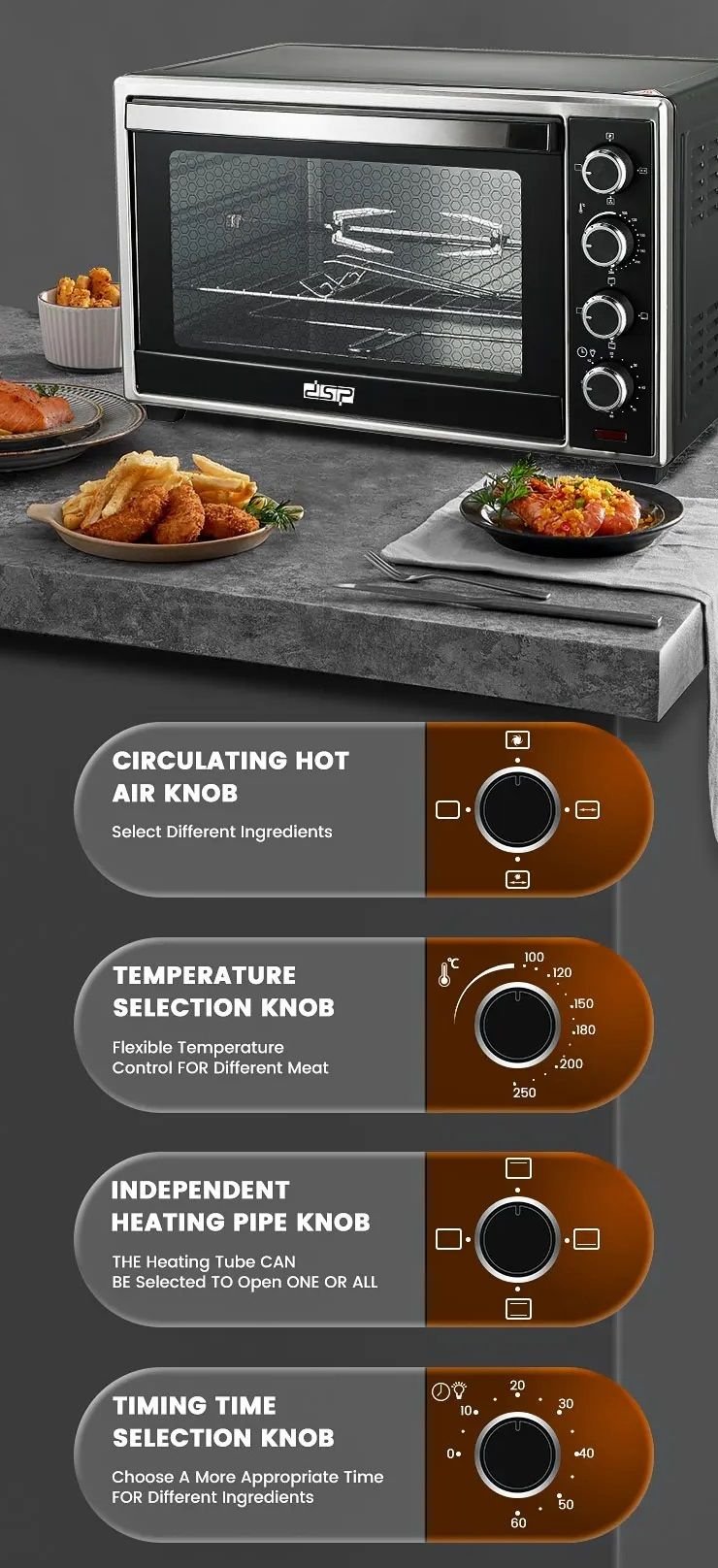 Ηλεκτρικό φουρνάκι - KT48 - DSP - 568214 - Image 3