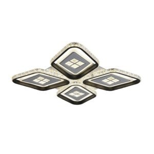 Φωτιστικό οροφής LED - Πλαφονιέρα με Dimmer - 6019-4BK - 941471