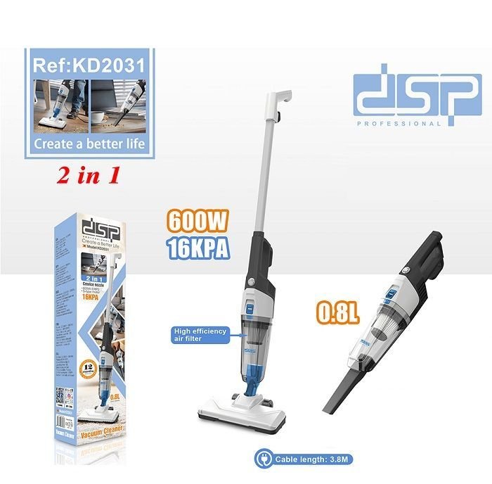Ηλεκτρική σκούπα Stick - KD2031 - 600W - DSP - 615600 - Image 5
