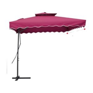 Ομπρέλα κήπου κρεμαστή - YB3099 - 585373 - Fuchsia