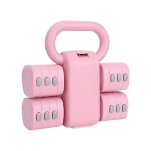 Πολυλειτουργικό ρυθμιζόμενο σετ αλτήρων - 5.5kg - 80382B - 290243 - Pink