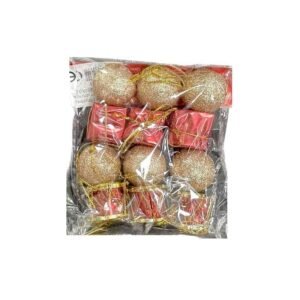 Σετ Χριστουγεννιάτικα στολίδια mini - 232311