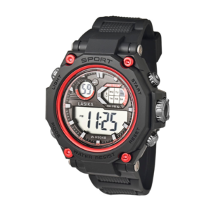 Ψηφιακό ρολόι χειρός - LS9048 - Lasika - 817339 - Black/Red