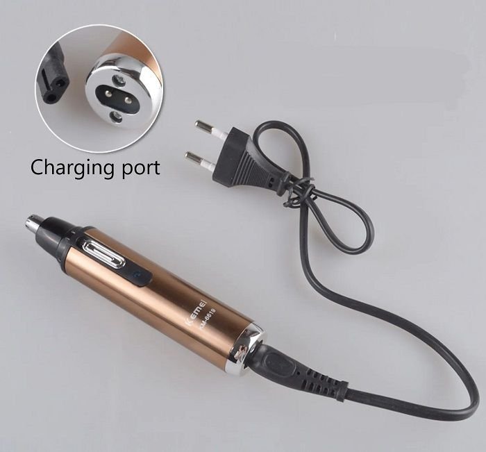 Ξυριστική μηχανή KM-6619 Kemei με προστατευτικό καπάκι.