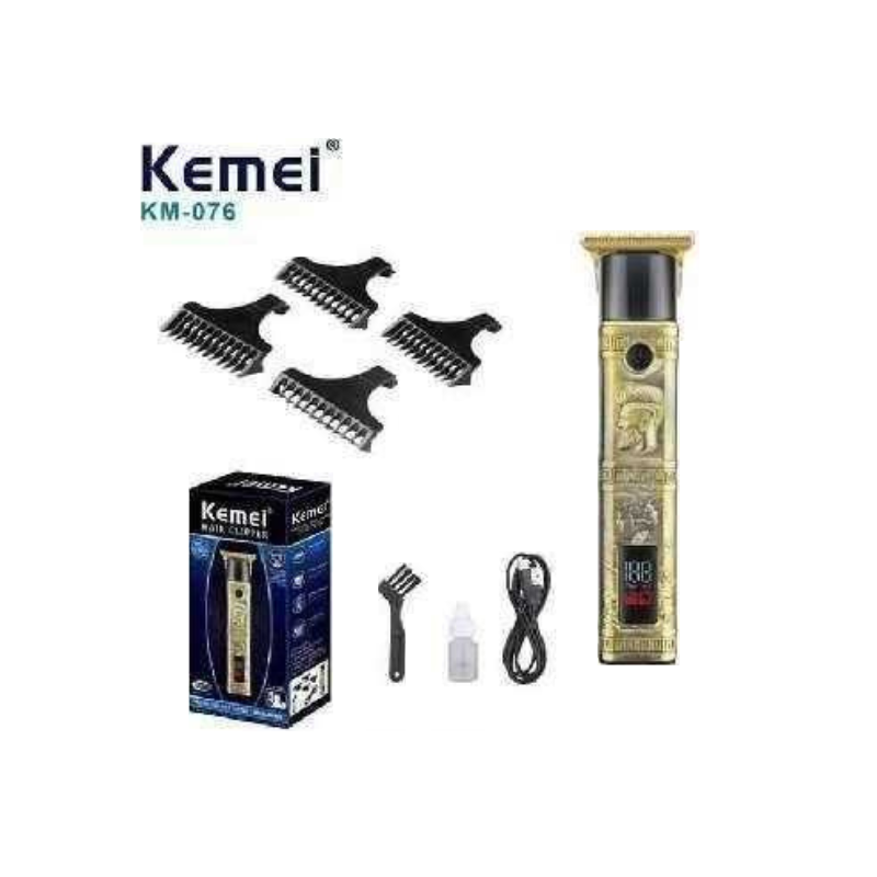 Επαναφορτιζόμενη κουρευτική μηχανή Kemei KM-076 σε εντυπωσιακό design