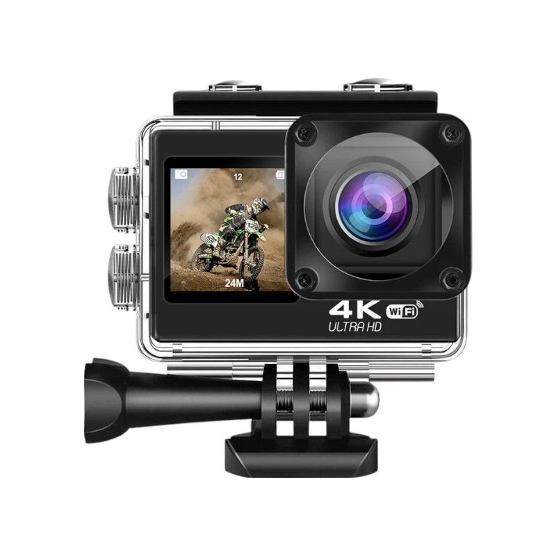Action camera V8R 4K, ιδανική για περιπέτειες και αθλητικές δραστηριότητες