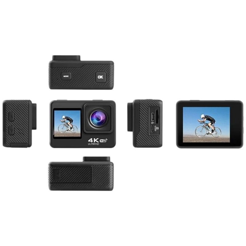 Action camera V8R 4K, ιδανική για περιπέτειες και αθλητικές δραστηριότητες