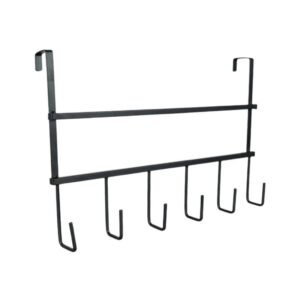 Μεταλλική κρεμάστρα πόρτας 6 θέσεων - 57909