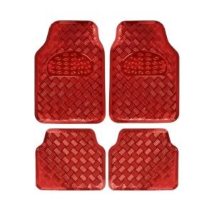 Πατάκια αυτοκινήτου - Celebrity Car - 016 - 4pcs - 122292 - Red
