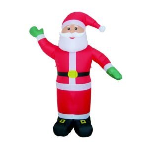 Φουσκωτός διακοσμητικός Άγιος Βασίλης - 1.2m - 817162