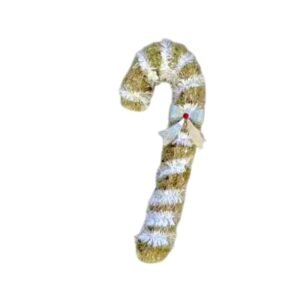 Χριστουγεννιάτικο Γλειφιτζούρι μπαστούνι - 15x19cm - 212351 - Gold