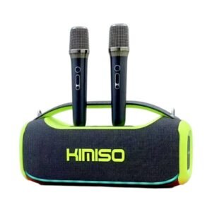 Ασύρματο ηχείο Bluetooth με 2 μικρόφωνα Karaoke - KMS-807 Pro - 813782 - Green