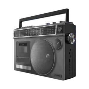 Φορητό ραδιόφωνο & κασετόφωνο με Bluetooth - GLB910 - 718211 - Black