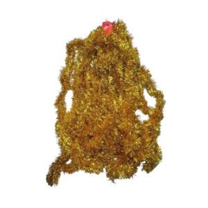 Σετ Χριστουγεννιάτικες Γιρλάντες - 10pcs - 2m*9cm - 21223 - Gold