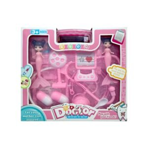 Σετ βαλιτσάκι ιατρικής - 012 - 917298 - Pink