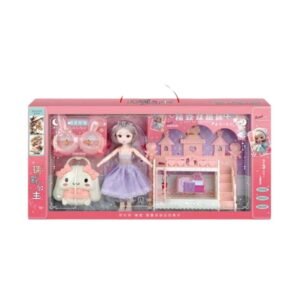 Σετ κούκλα με έπιπλα & αξεσουάρ - 3229 - 917367