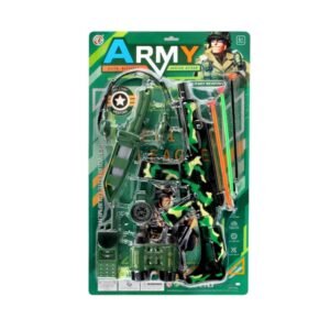 Παιδικό σετ στρατιώτη με όπλο και αξεσουάρ - PT013 - 917256