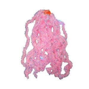 Σετ Χριστουγεννιάτικες Γιρλάντες - 10pcs - 2m*5cm - 212337 - Pink