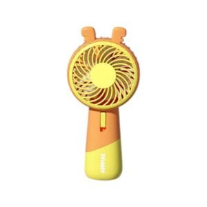 Επαναφορτιζόμενος μίνι ανεμιστήρας CS1368 σε κίτρινο χρώμα