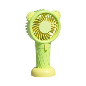 Επαναφορτιζόμενος ανεμιστήρας mini CS1363-5 σε πράσινο χρώμα.